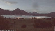 Archiv Foto Webcam Forggensee - Blick vom Berghof Kinker 05:00