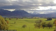 Archived image Webcam Lake Forggen - View from vacation home Kinker 13:00