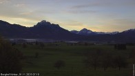 Archiv Foto Webcam Forggensee - Blick vom Berghof Kinker 06:00