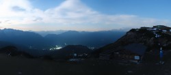 Archiv Foto Webcam Tauplitz: Blick vom Lawinenstein 23:00
