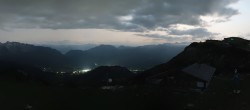 Archiv Foto Webcam Tauplitz: Blick vom Lawinenstein 23:00