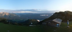 Archiv Foto Webcam Tauplitz: Blick vom Lawinenstein 19:00