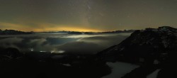 Archiv Foto Webcam Tauplitz: Blick vom Lawinenstein 19:00