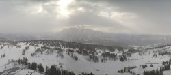 Archiv Foto Webcam Tauplitz: Panoramablick vom Schneiderkogel 09:00