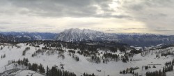 Archiv Foto Webcam Tauplitz: Panoramablick vom Schneiderkogel 11:00