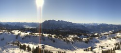 Archiv Foto Webcam Tauplitz: Panoramablick vom Schneiderkogel 09:00