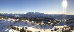 Archiv Foto Webcam Tauplitz: Panoramablick vom Schneiderkogel 13:00