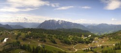 Archiv Foto Webcam Tauplitz: Panoramablick vom Schneiderkogel 09:00