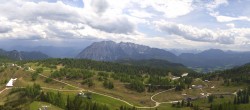Archiv Foto Webcam Tauplitz: Panoramablick vom Schneiderkogel 13:00
