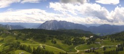 Archiv Foto Webcam Tauplitz: Panoramablick vom Schneiderkogel 13:00