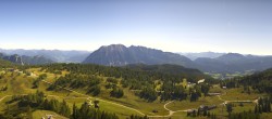 Archiv Foto Webcam Tauplitz: Panoramablick vom Schneiderkogel 13:00