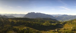 Archiv Foto Webcam Tauplitz: Panoramablick vom Schneiderkogel 07:00