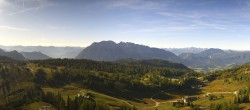 Archiv Foto Webcam Tauplitz: Panoramablick vom Schneiderkogel 08:00