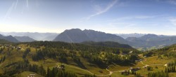 Archiv Foto Webcam Tauplitz: Panoramablick vom Schneiderkogel 09:00
