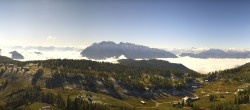 Archiv Foto Webcam Tauplitz: Panoramablick vom Schneiderkogel 09:00
