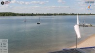 Archiv Foto Webcam Schladitzer See - Badebucht 15:00