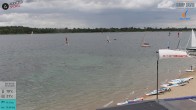 Archiv Foto Webcam Schladitzer See - Badebucht 13:00