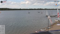 Archiv Foto Webcam Schladitzer See - Badebucht 15:00