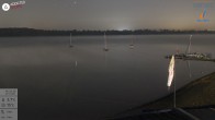 Archiv Foto Webcam Schladitzer See - Badebucht 03:00
