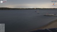Archiv Foto Webcam Schladitzer See - Badebucht 19:00