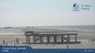 Archived image Webcam Main Beach St. Peter-Ording 12:00
