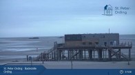 Archiv Foto Webcam St. Peter-Ording: Badestelle Ording 02:00