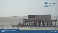 Archiv Foto Webcam St. Peter-Ording: Badestelle Ording 08:00