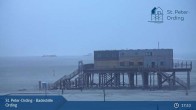 Archiv Foto Webcam St. Peter-Ording: Badestelle Ording 18:00