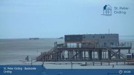 Archiv Foto Webcam St. Peter-Ording: Badestelle Ording 02:00