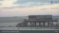 Archiv Foto Webcam St. Peter-Ording: Badestelle Ording 21:00