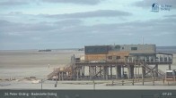 Archiv Foto Webcam St. Peter-Ording: Badestelle Ording 01:00