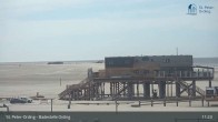 Archiv Foto Webcam St. Peter-Ording: Badestelle Ording 05:00