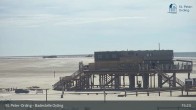 Archiv Foto Webcam St. Peter-Ording: Badestelle Ording 09:00