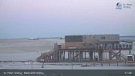 Archiv Foto Webcam St. Peter-Ording: Badestelle Ording 02:00