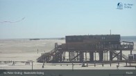 Archiv Foto Webcam St. Peter-Ording: Badestelle Ording 14:00