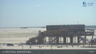 Archiv Foto Webcam St. Peter-Ording: Badestelle Ording 16:00