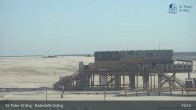 Archiv Foto Webcam St. Peter-Ording: Badestelle Ording 18:00