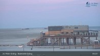 Archived image Webcam Main Beach St. Peter-Ording 04:00