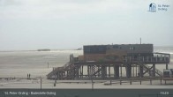 Archived image Webcam Main Beach St. Peter-Ording 12:00