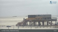 Archived image Webcam Main Beach St. Peter-Ording 14:00
