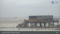 Archived image Webcam Main Beach St. Peter-Ording 18:00