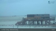 Archived image Webcam Main Beach St. Peter-Ording 20:00