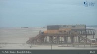 Archived image Webcam Main Beach St. Peter-Ording 04:00