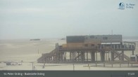 Archiv Foto Webcam St. Peter-Ording: Badestelle Ording 10:00