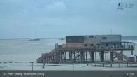 Archiv Foto Webcam St. Peter-Ording: Badestelle Ording 02:00