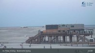 Archiv Foto Webcam St. Peter-Ording: Badestelle Ording 02:00