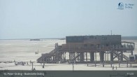 Archiv Foto Webcam St. Peter-Ording: Badestelle Ording 10:00