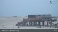 Archiv Foto Webcam St. Peter-Ording: Badestelle Ording 02:00
