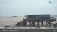 Archiv Foto Webcam St. Peter-Ording: Badestelle Ording 16:00