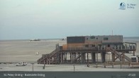 Archiv Foto Webcam St. Peter-Ording: Badestelle Ording 20:00